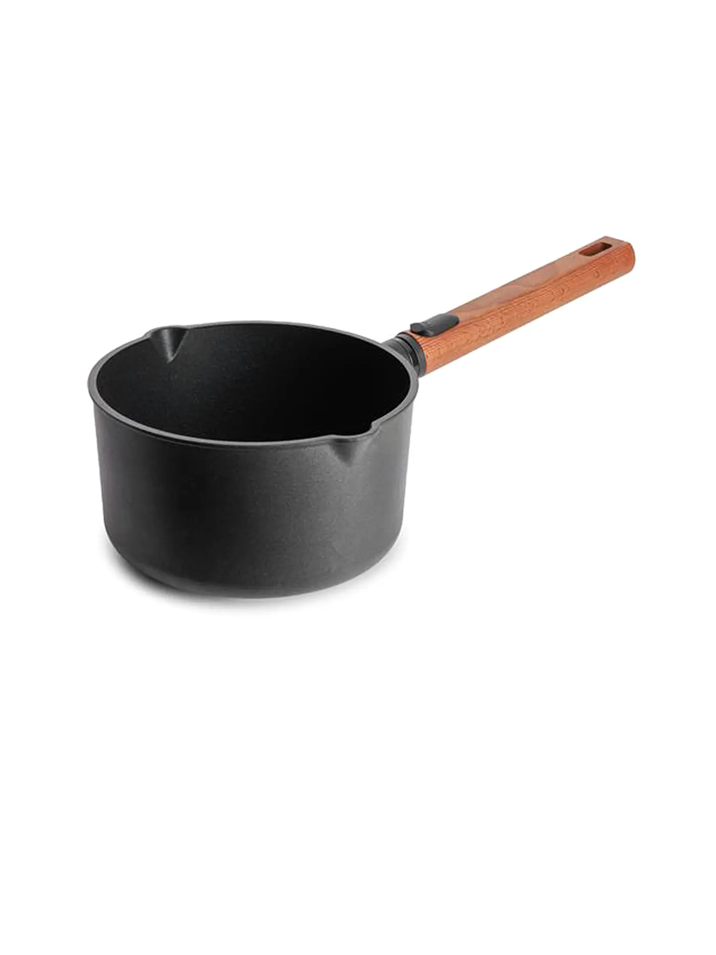 WOLL | Stieltopf mit Holzgriff 18cm ECO-LOGIC Antihaft | 
